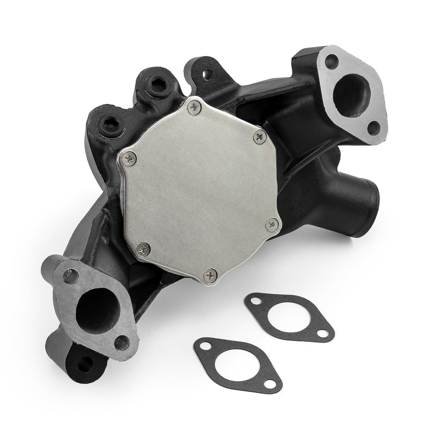 Chevy BBC 454 High Volume Aluminum Long Water Pump Black