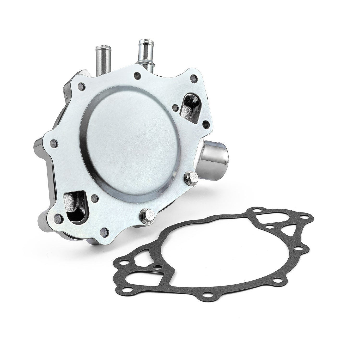 Ford SB 289 302 351 Windsor High Volume Aluminum Passenger Side Water Pump Chrome