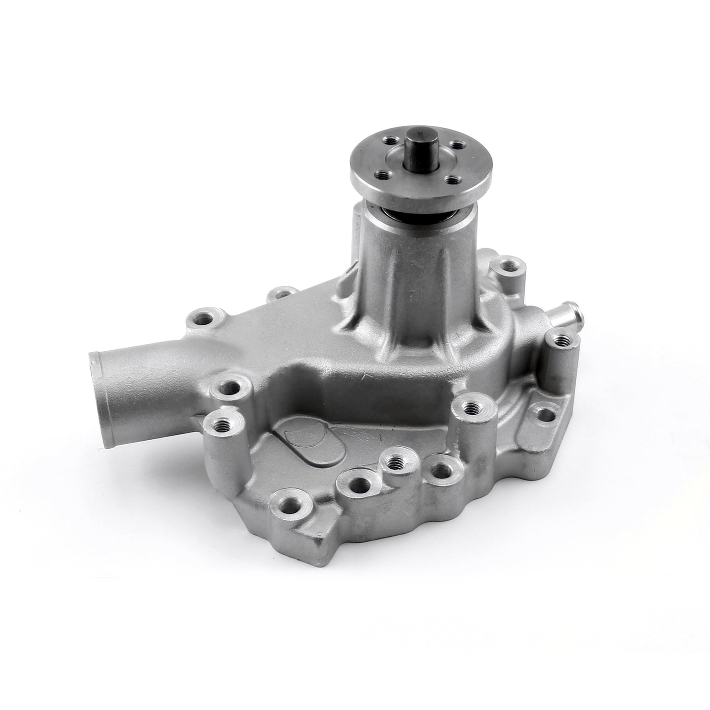 Bomba de agua de aluminio de rotación inversa de alto volumen para Ford 302 351C Cleveland, satinada
