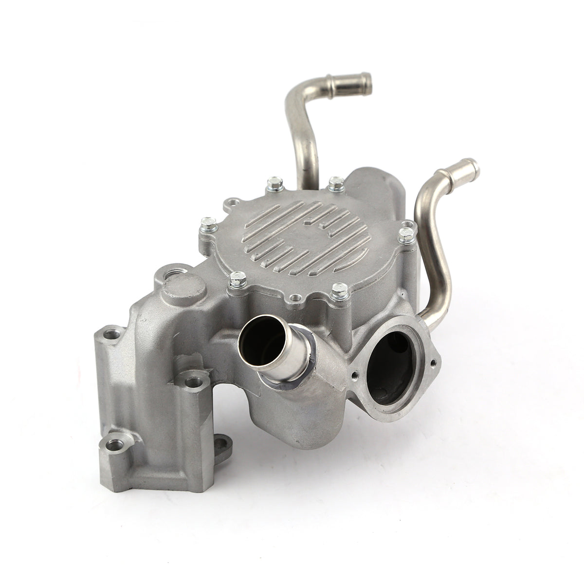 Bomba de agua de aluminio satinado de alto volumen para Chevy SBC 350 Lt1 1995-96