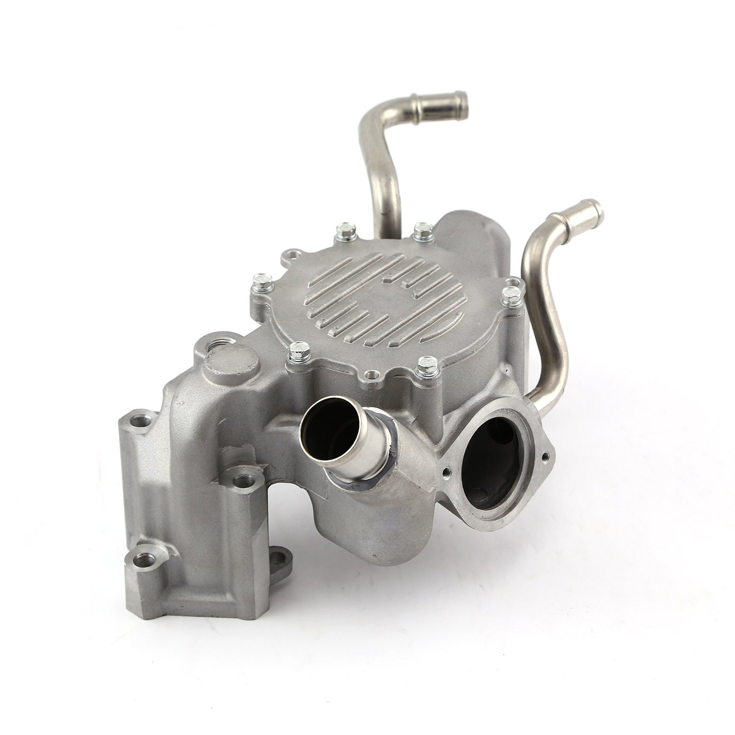 Bomba de agua de aluminio satinado de alto volumen para Chevy SBC 350 Lt1 1995-96