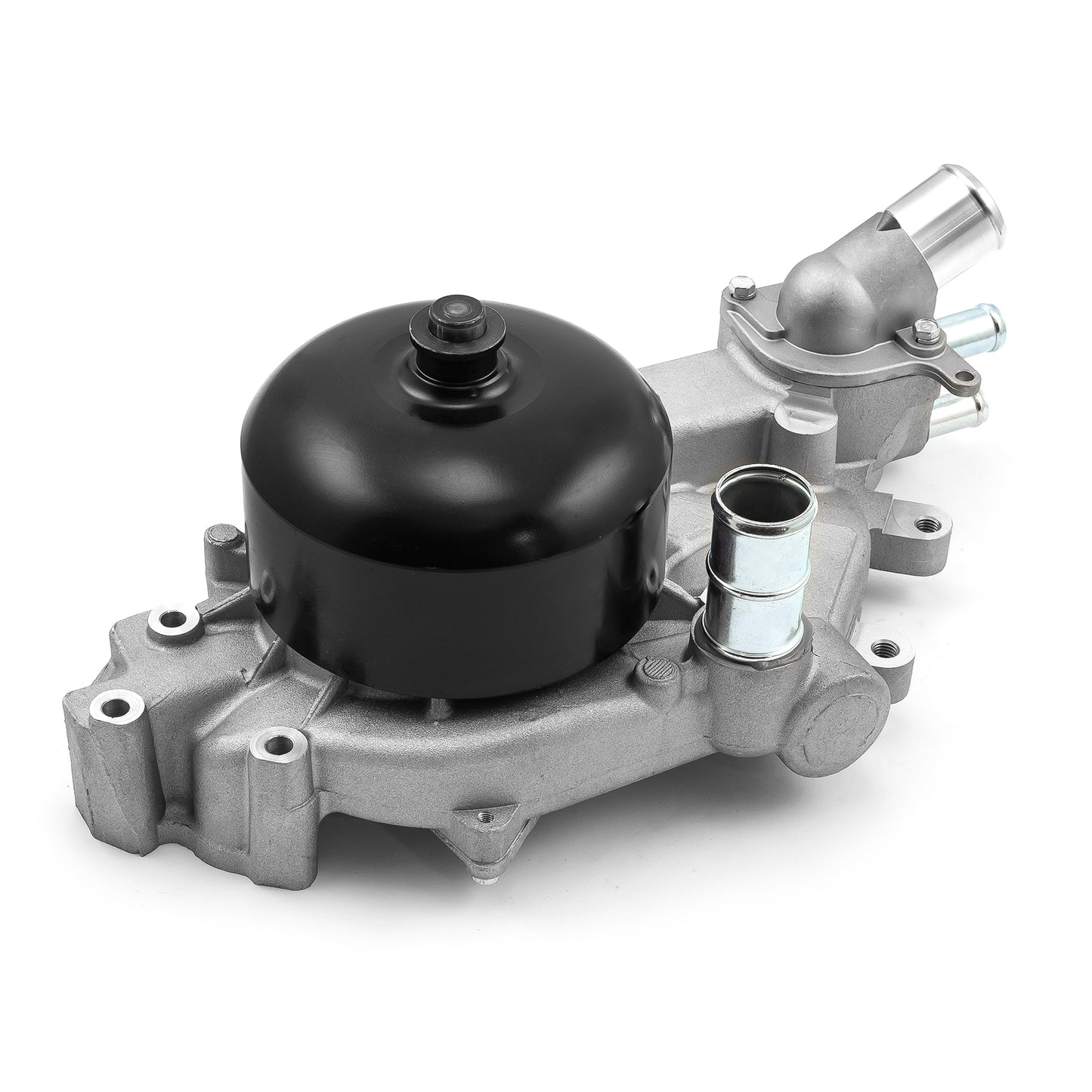 Bomba de agua de aluminio de alto volumen para el lado izquierdo del Chevy LS, carrocería F satinada Camaro