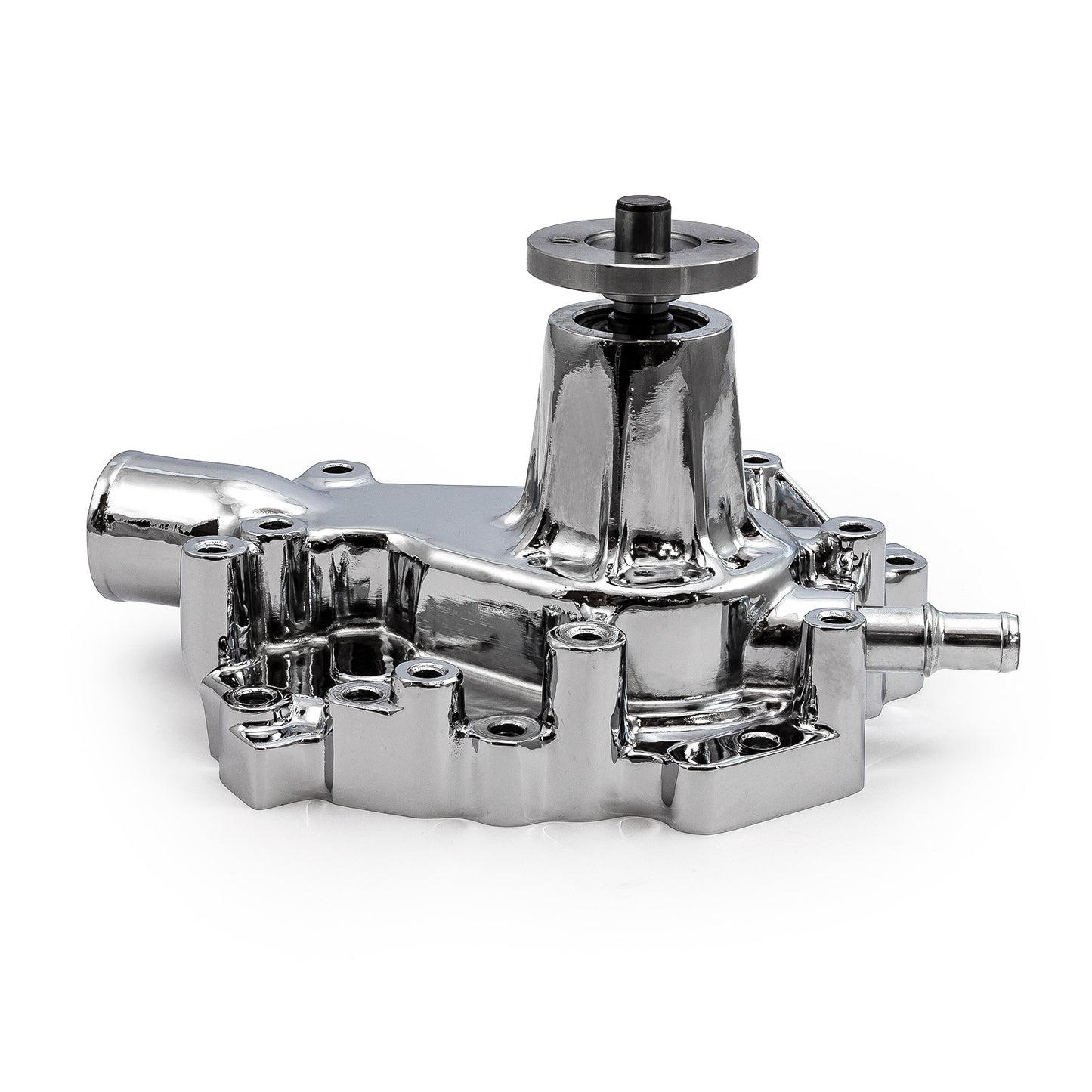 Bomba de agua de aluminio de alto volumen Ford 302 351C Cleveland cromada