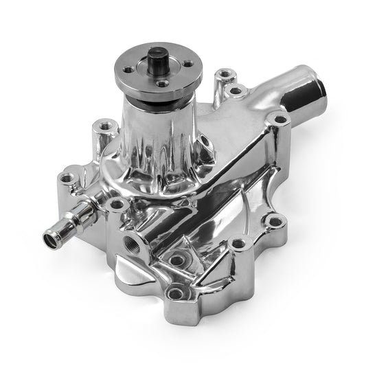 Bomba de agua de aluminio pulido de alto volumen para Ford 302 351C Cleveland
