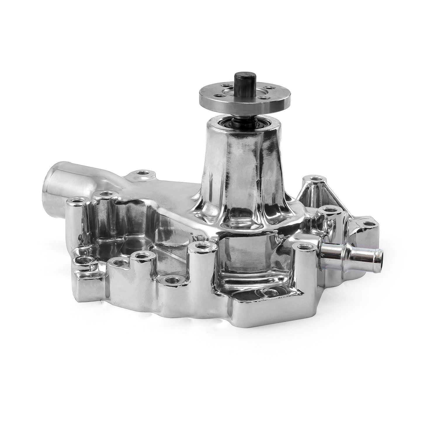 Bomba de agua de aluminio pulido de alto volumen para Ford 302 351C Cleveland