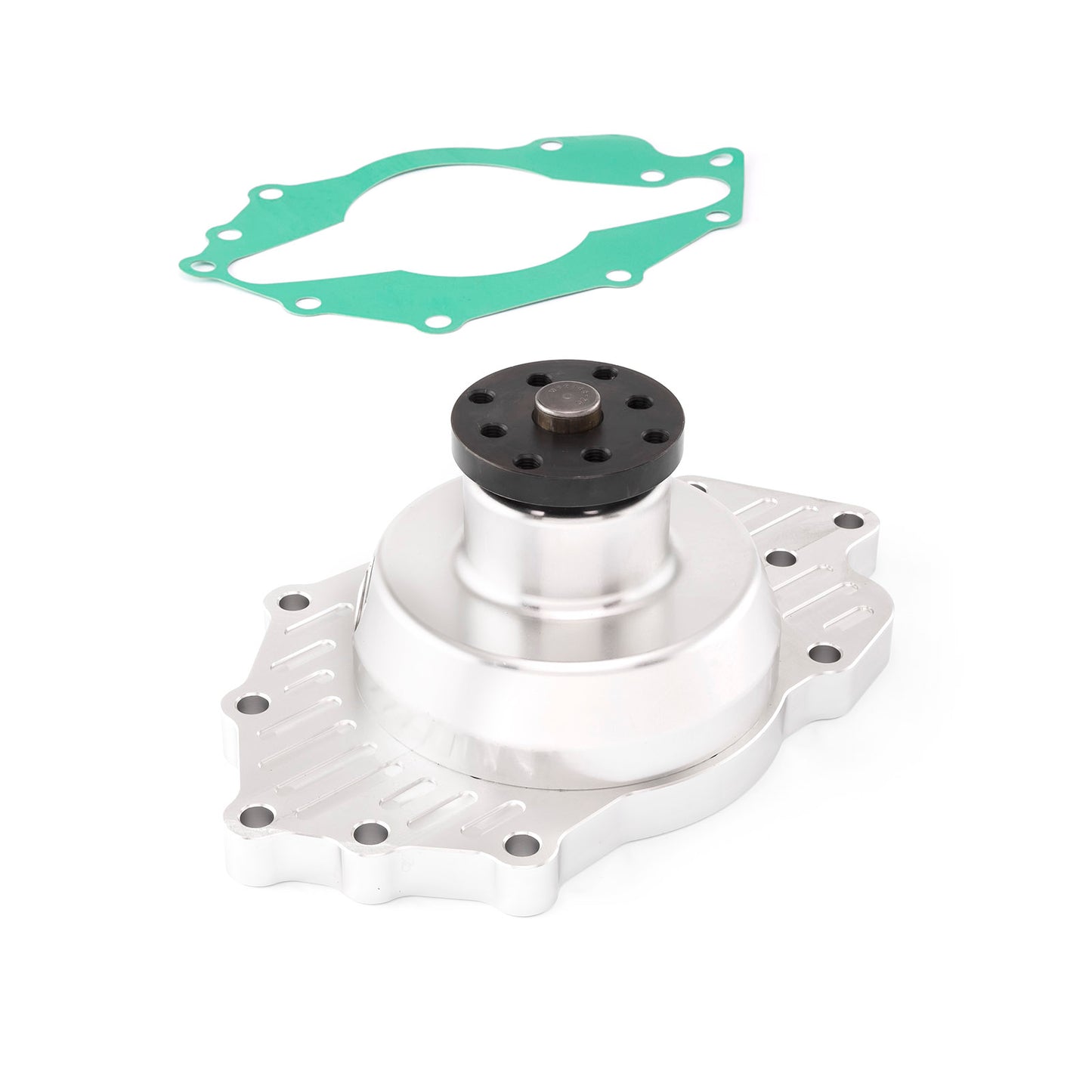 Ford 302 351C Cleveland Straight Impeller Billet Aluminum Slimline Water Pump