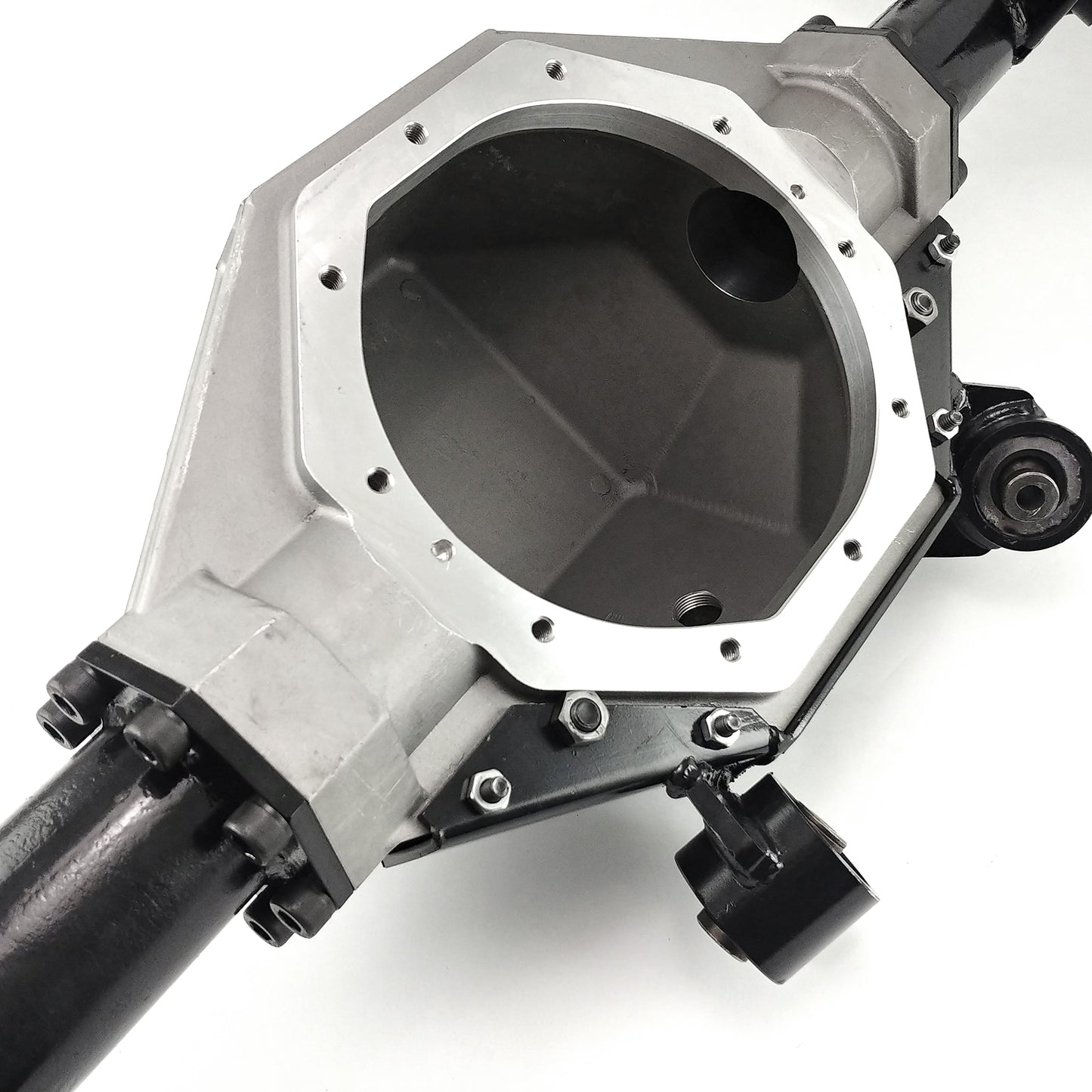 Carcasa modular de 9" para parte trasera de aluminio de Ford Chevelle A, ensamblada en EE. UU.