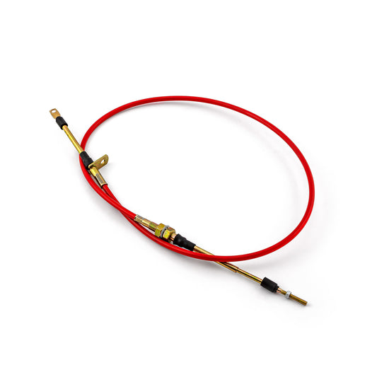 4 Ft. Length Shifter Cable Eyelet Threaded Morse Style - Suits B&M