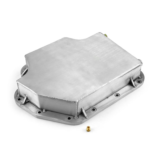 Cárter de aceite de transmisión fabricado en aluminio para GM Turbo TH400