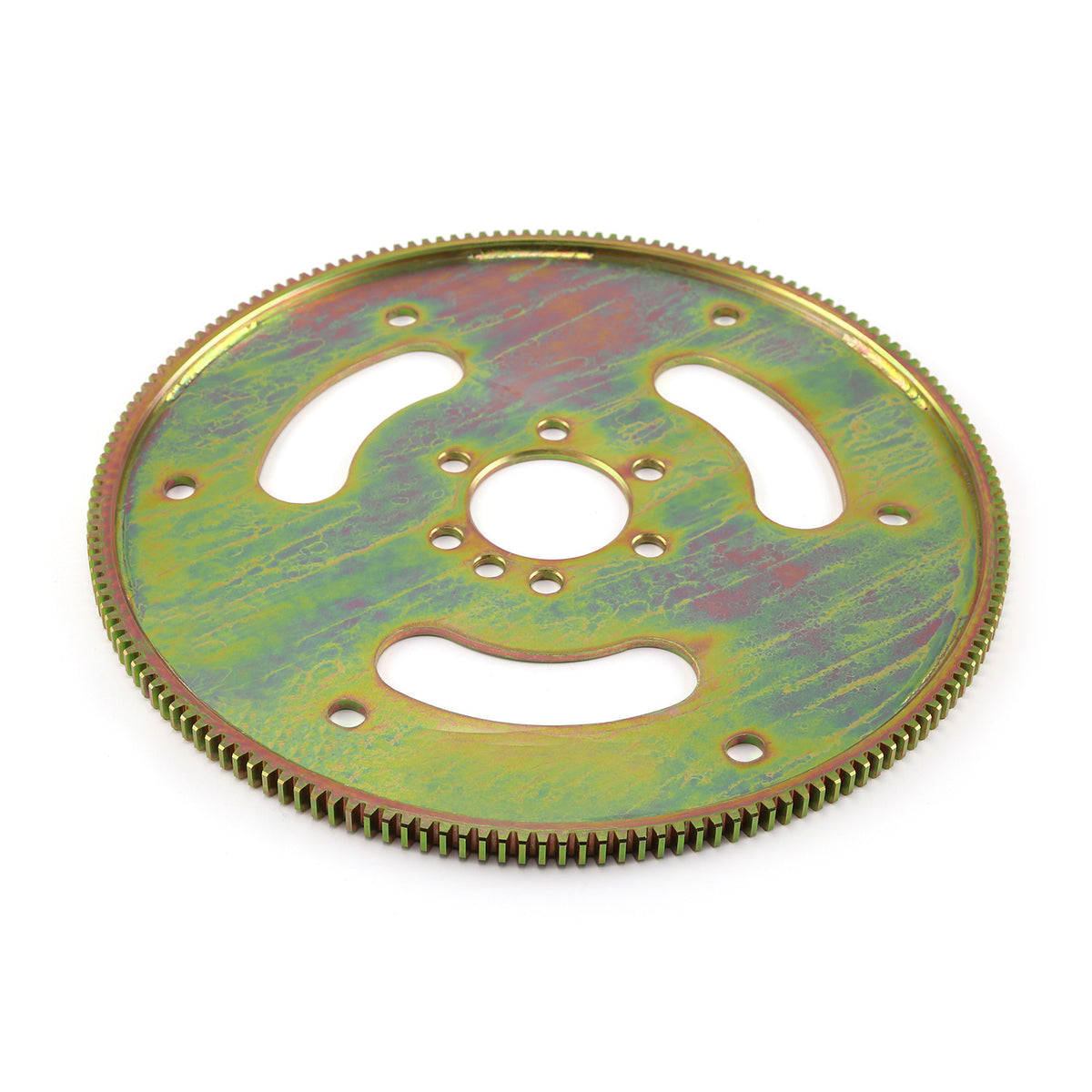 Chevy SBC 350 2Pc Rms 168 Tooth 11" Internal Balance Heavy Duty Flexplate Zinc
