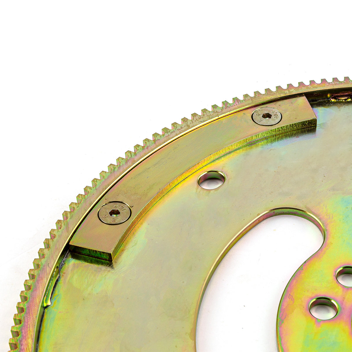 Chevy BBC 454 2Pc Rms 168 Tooth 11" External Balance Heavy Duty Flexplate