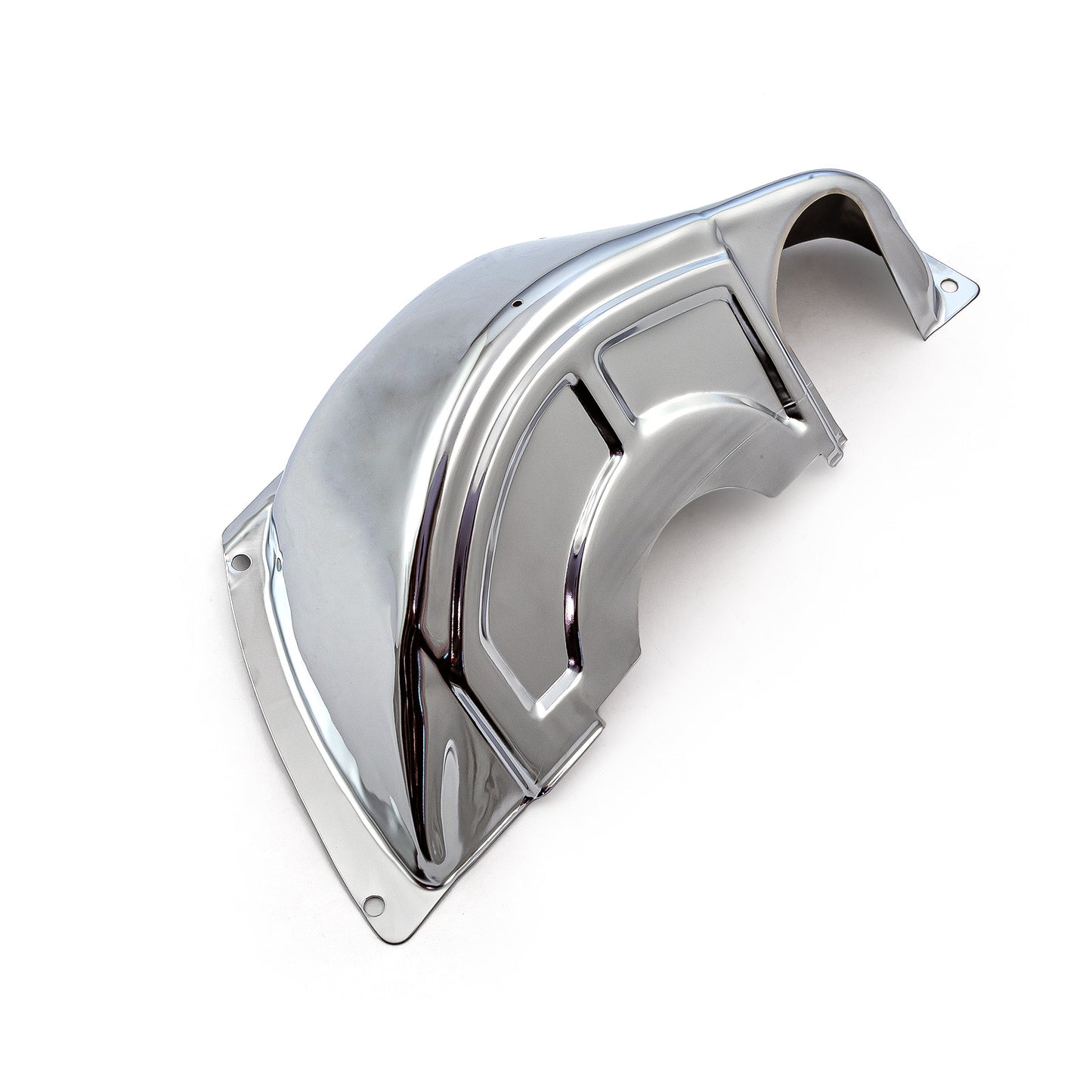 Chevy Gm Powerglide 1962+ Flywheel Dust Cover Chrome