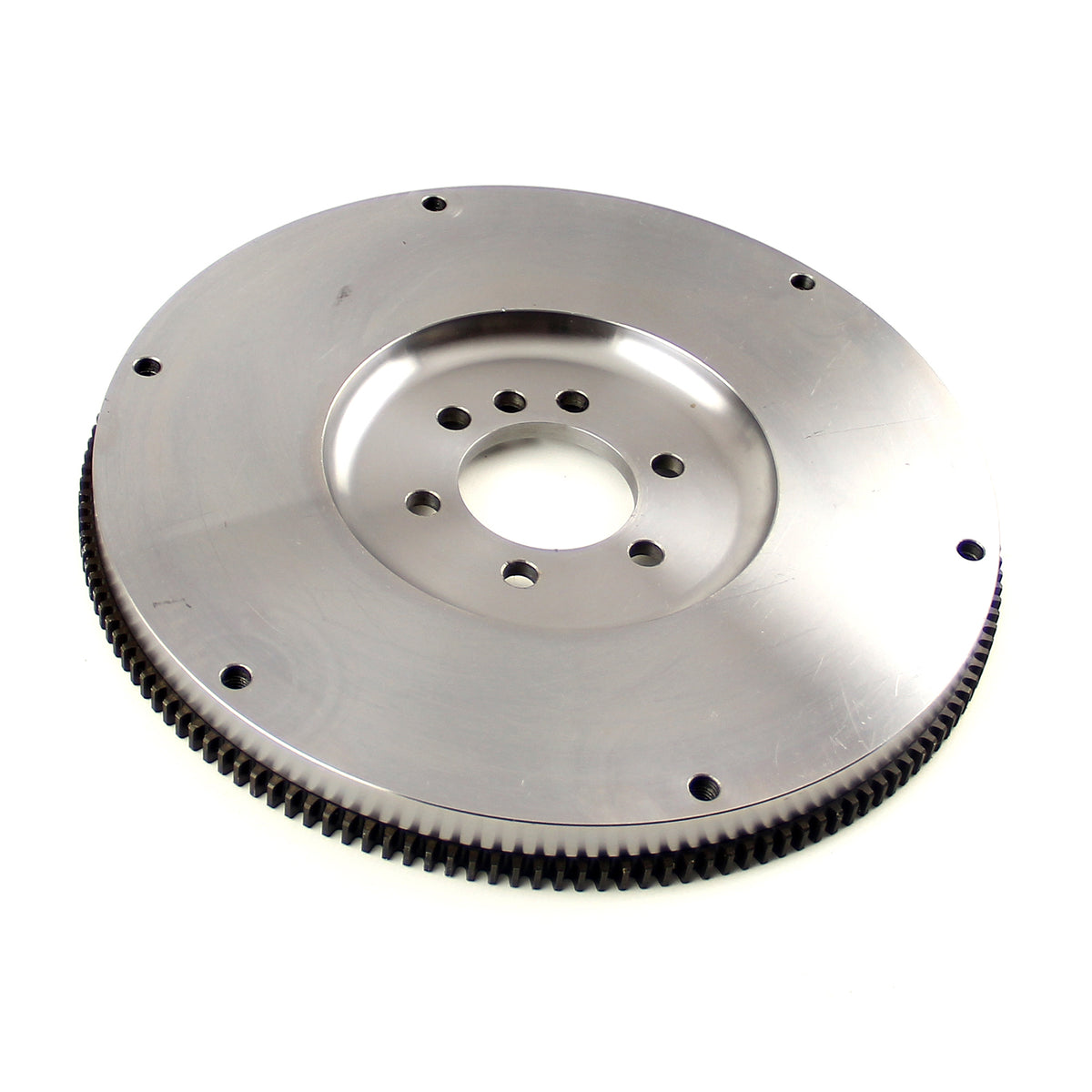 Volante de inercia SFI de acero billet, balanceado internamente, de 10" y 153 dientes, para Chevy SBC 350, de 2 piezas y 16"