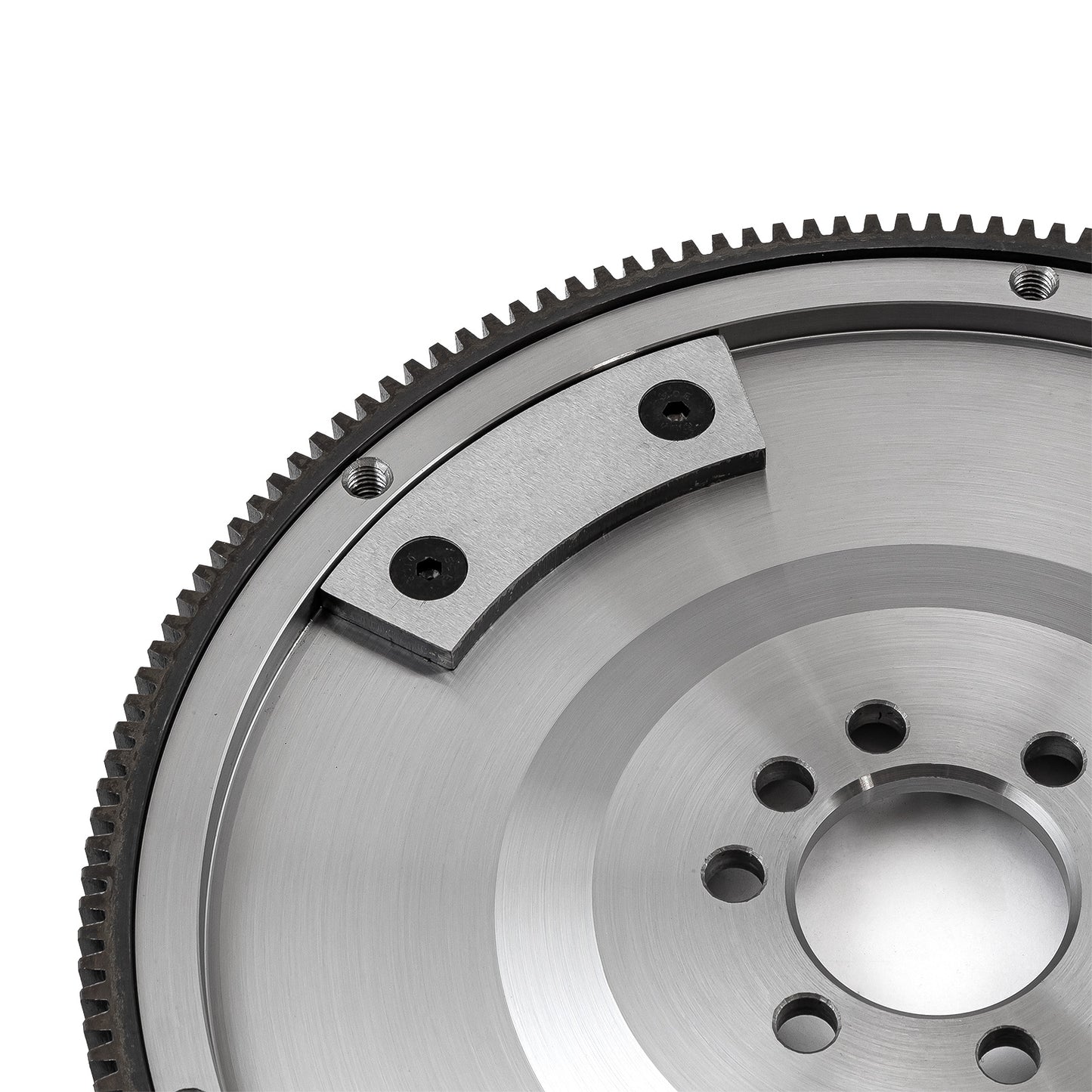 Volante de inercia SFI de acero billet, 1 pieza, 153 dientes, 10" de equilibrio estándar, para Chevy SBC 350 (última generación)