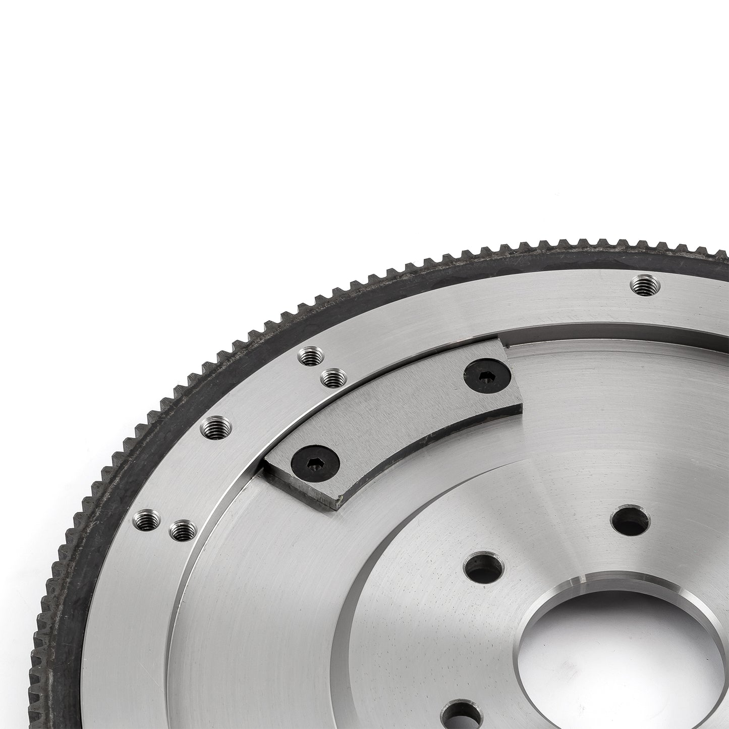 Volante Ford 429 460 de 164 dientes, balanceado internamente y externamente, de acero SFI.