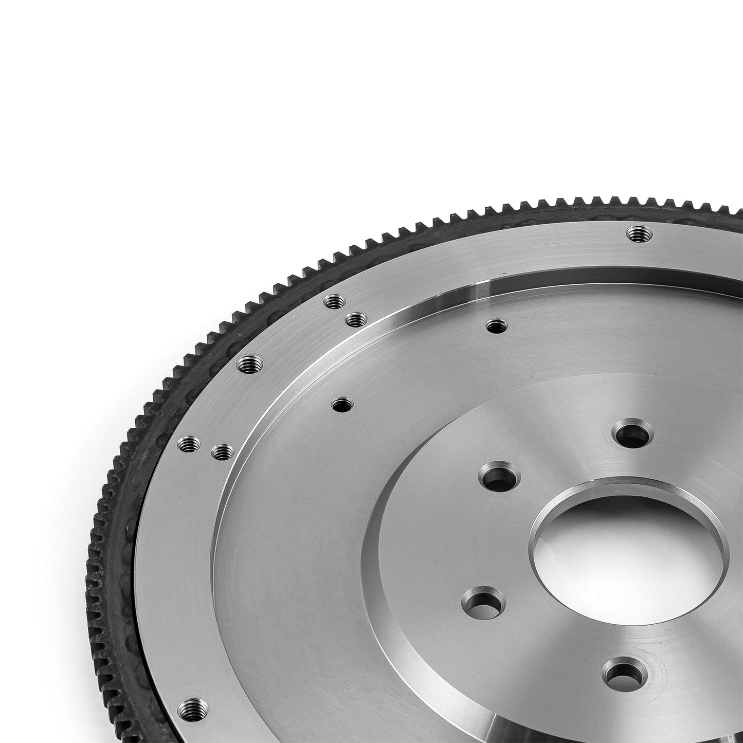 Volante Ford 429 460 de 164 dientes, de acero macizo, equilibrado internamente, SFI