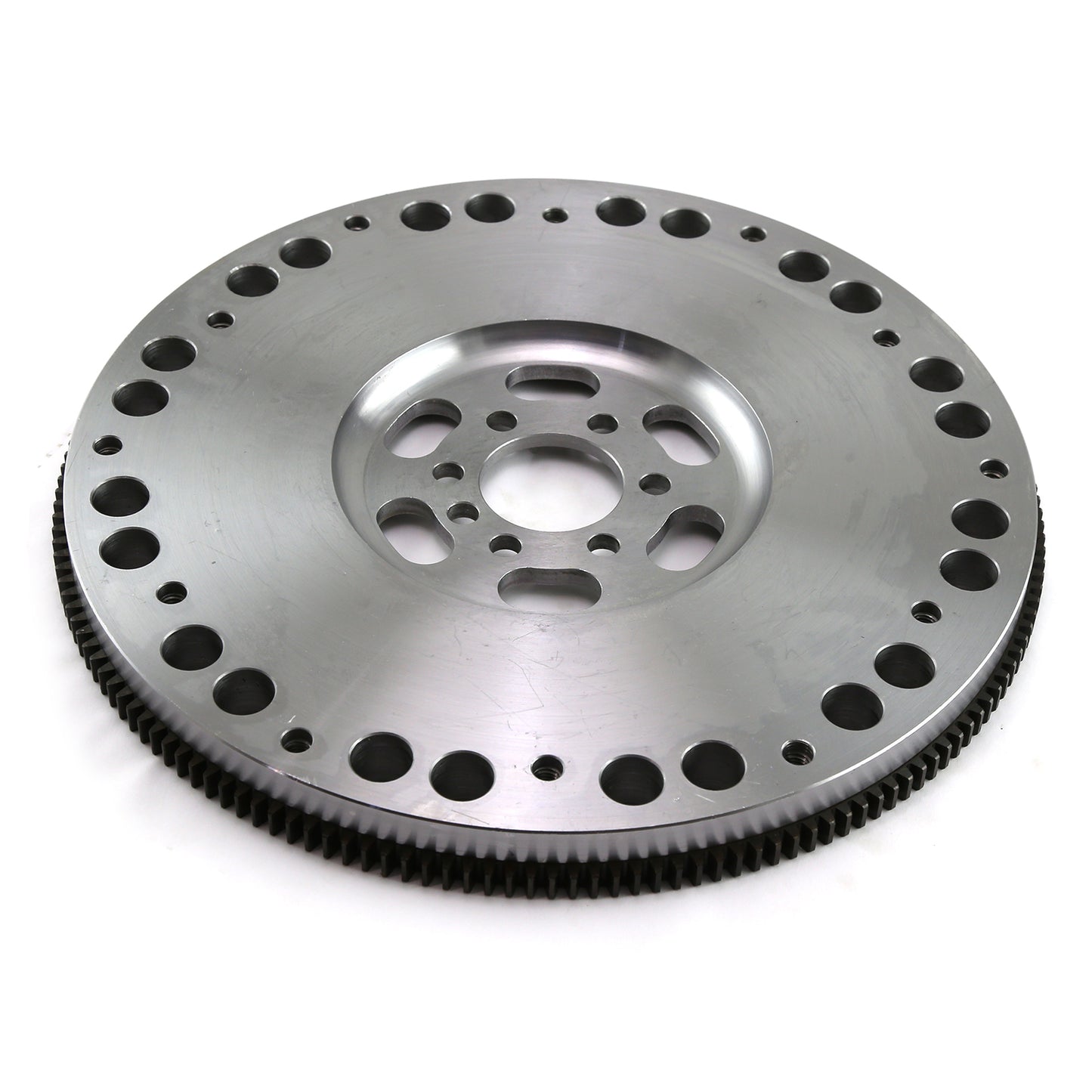 Volante SFI ligero de acero billet de 28 oz y 164 dientes para Ford SB 289 302 351W 351C