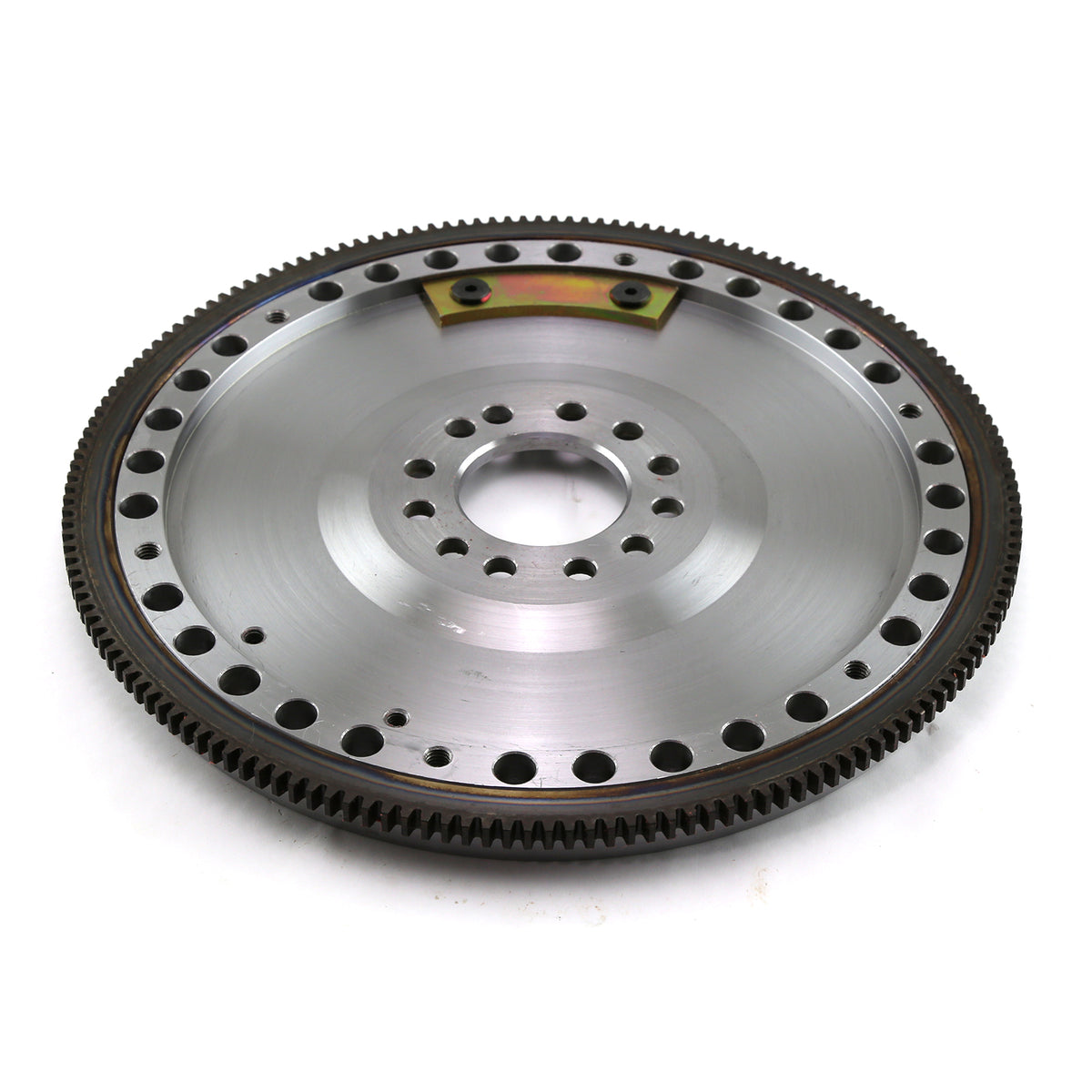 Oldsmobile V8 2 piezas RMS 166, balance externo, luz de carrera, volante SFI, modelos antiguos y posteriores