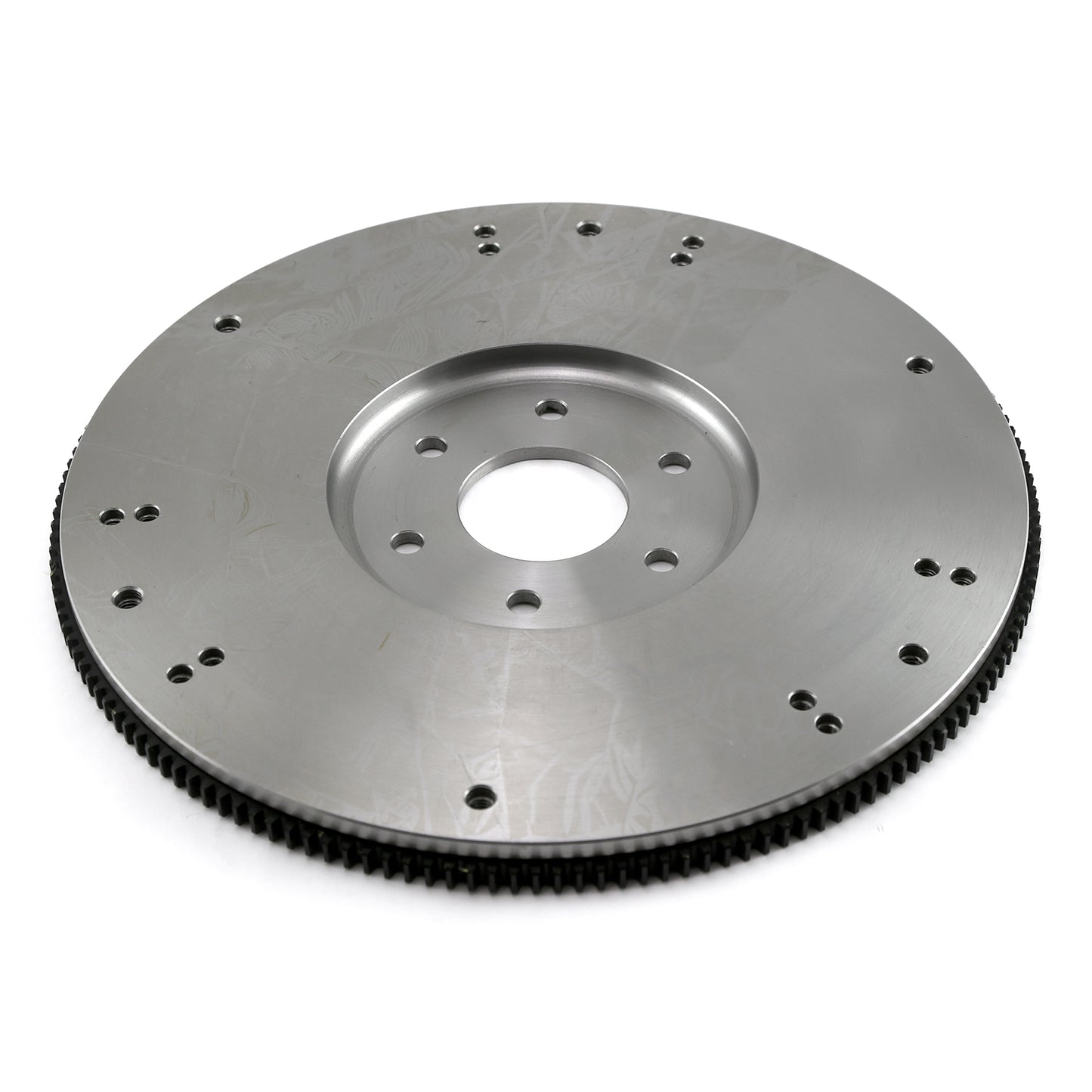 Volante Ford 429 460 de 164 dientes, balanceado externo, de acero macizo SFI
