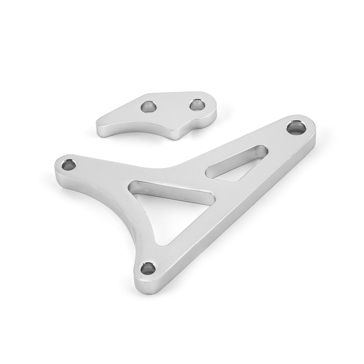 Kit de soporte de alternador de montaje alto de aluminio pulido Ford SB 289 302 Windsor