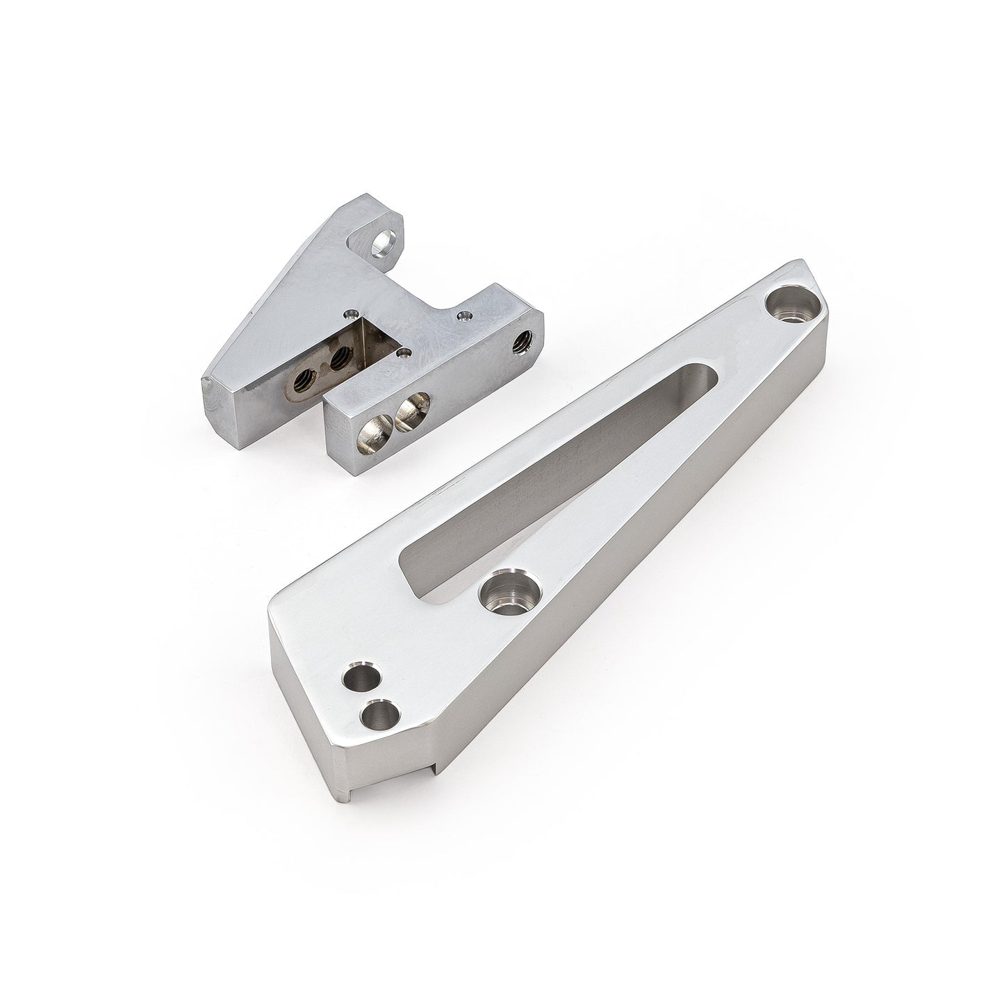 Kit de soporte de alternador de aluminio pulido para bomba de agua corta Chevy BBC 454 SWP