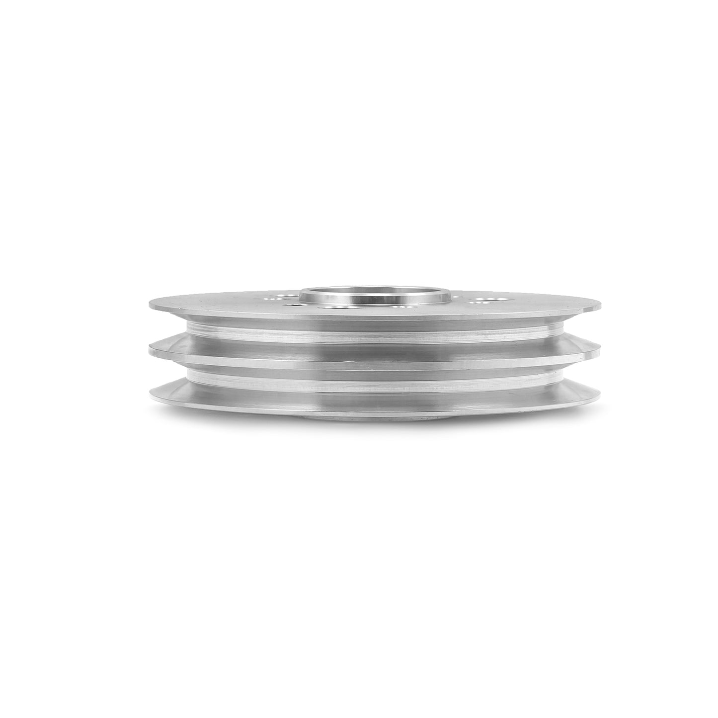 Polea de transmisión de accesorios de 2 ranuras para supercargador Chevy BBC 454 2V