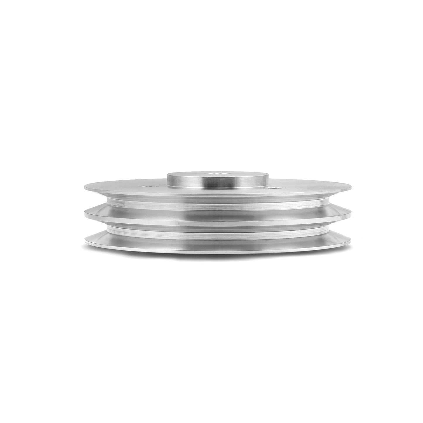 Polea de transmisión de accesorios de 2 ranuras para supercargador Chevy BBC 454 2V