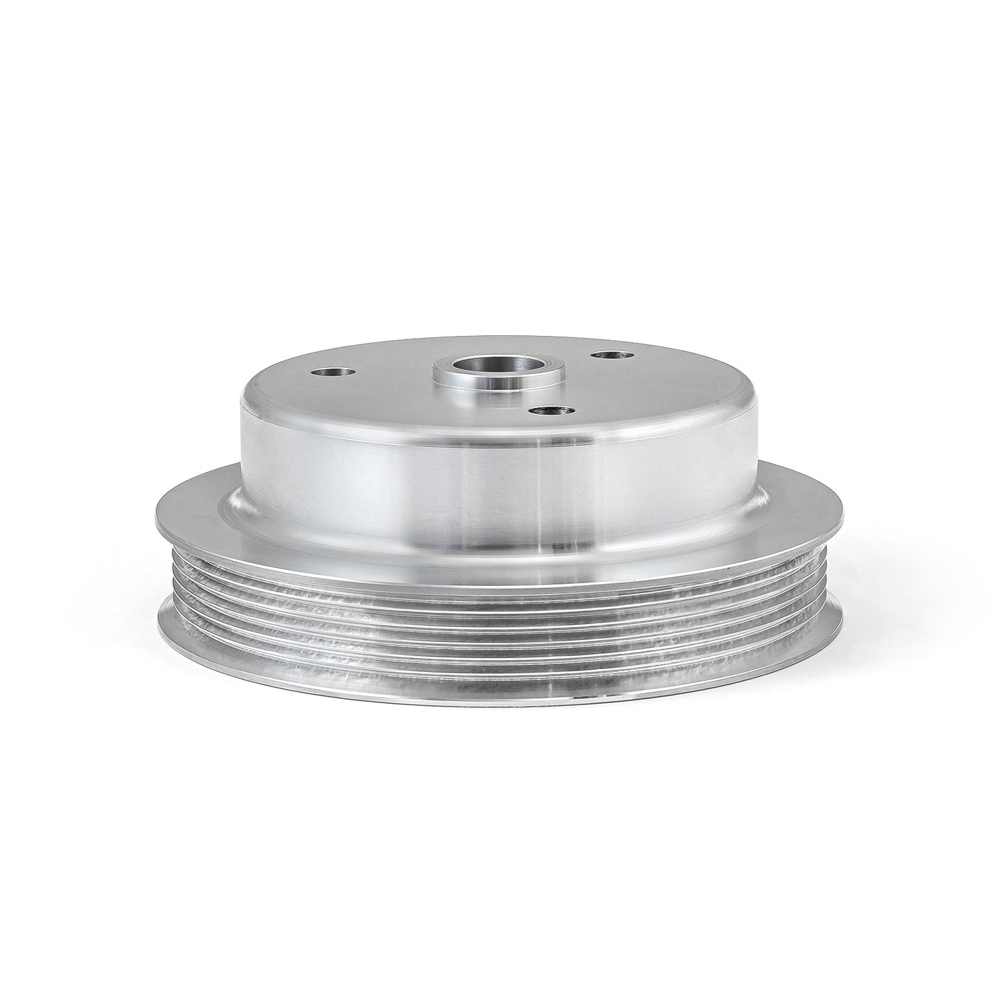 Chevy SBC Billet Aluminum Short Water Pump SWP Serpentine Pulley