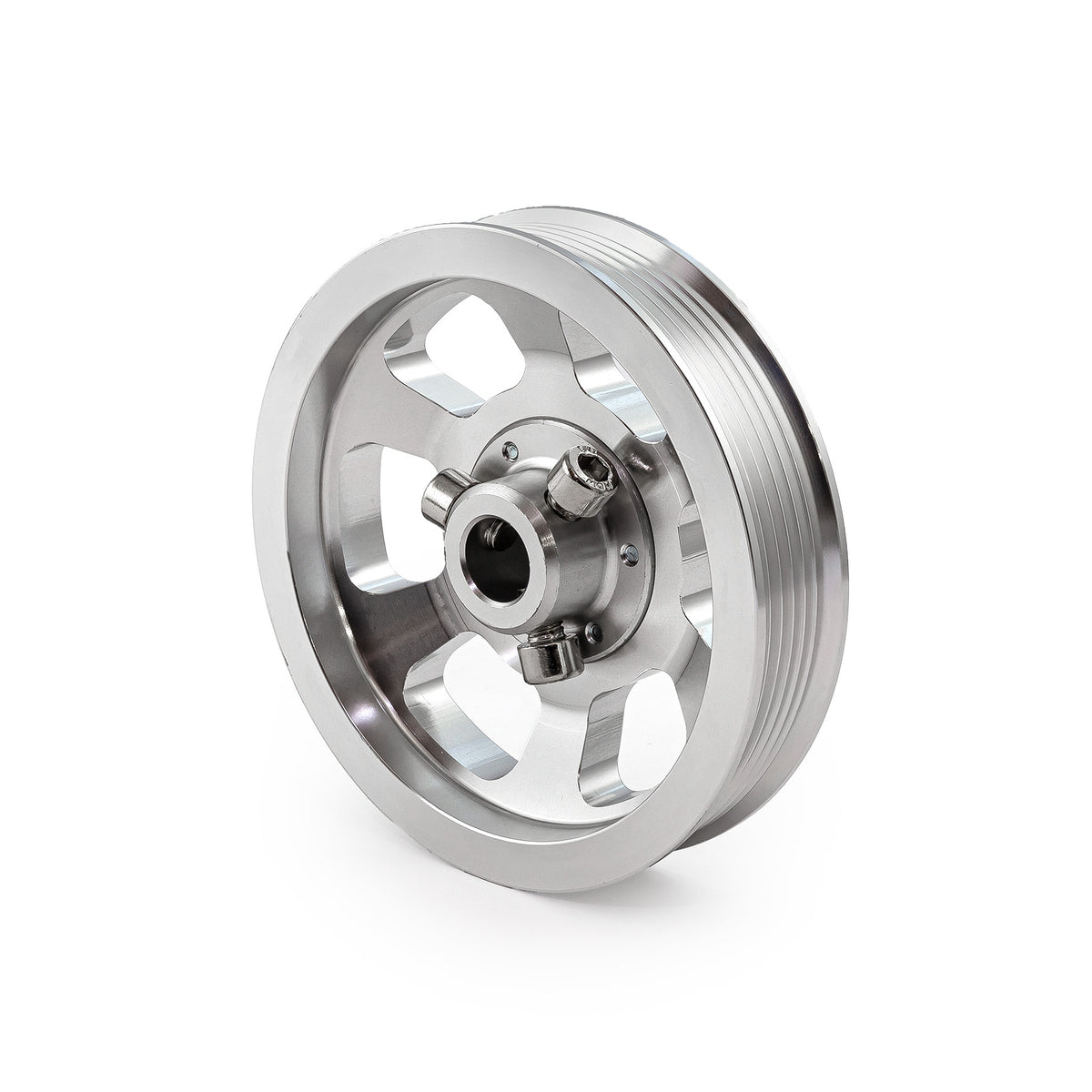 Chevy GM Type 2 Aluminum Serpentine Power Steering Pulley