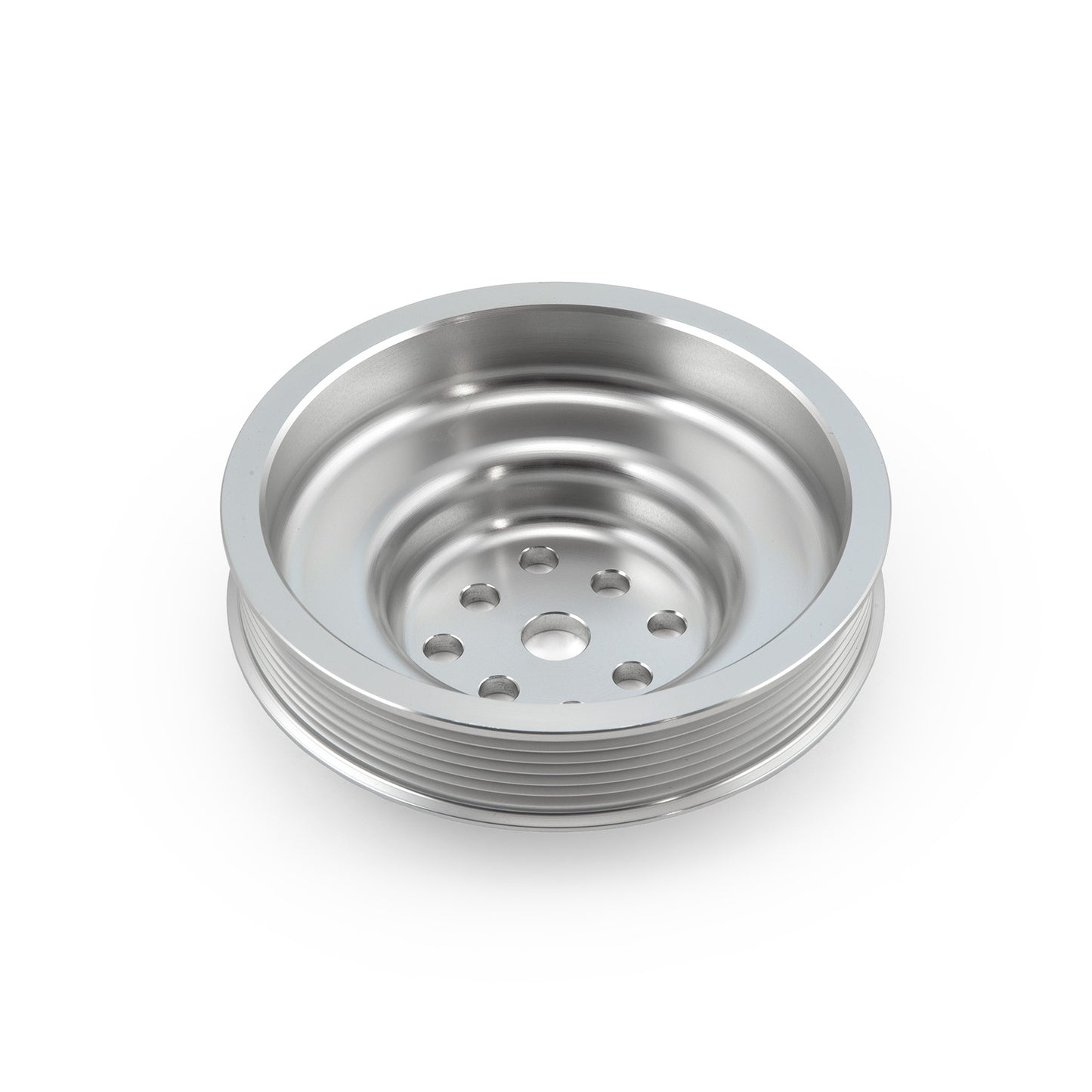 Polea serpentina SWP de bomba de agua corta de aluminio billet SBC para Chevy