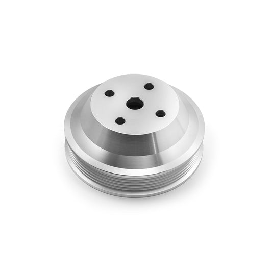Chevy SBC Billet Aluminum Long Water Pump Lwp Serpentine Pulley