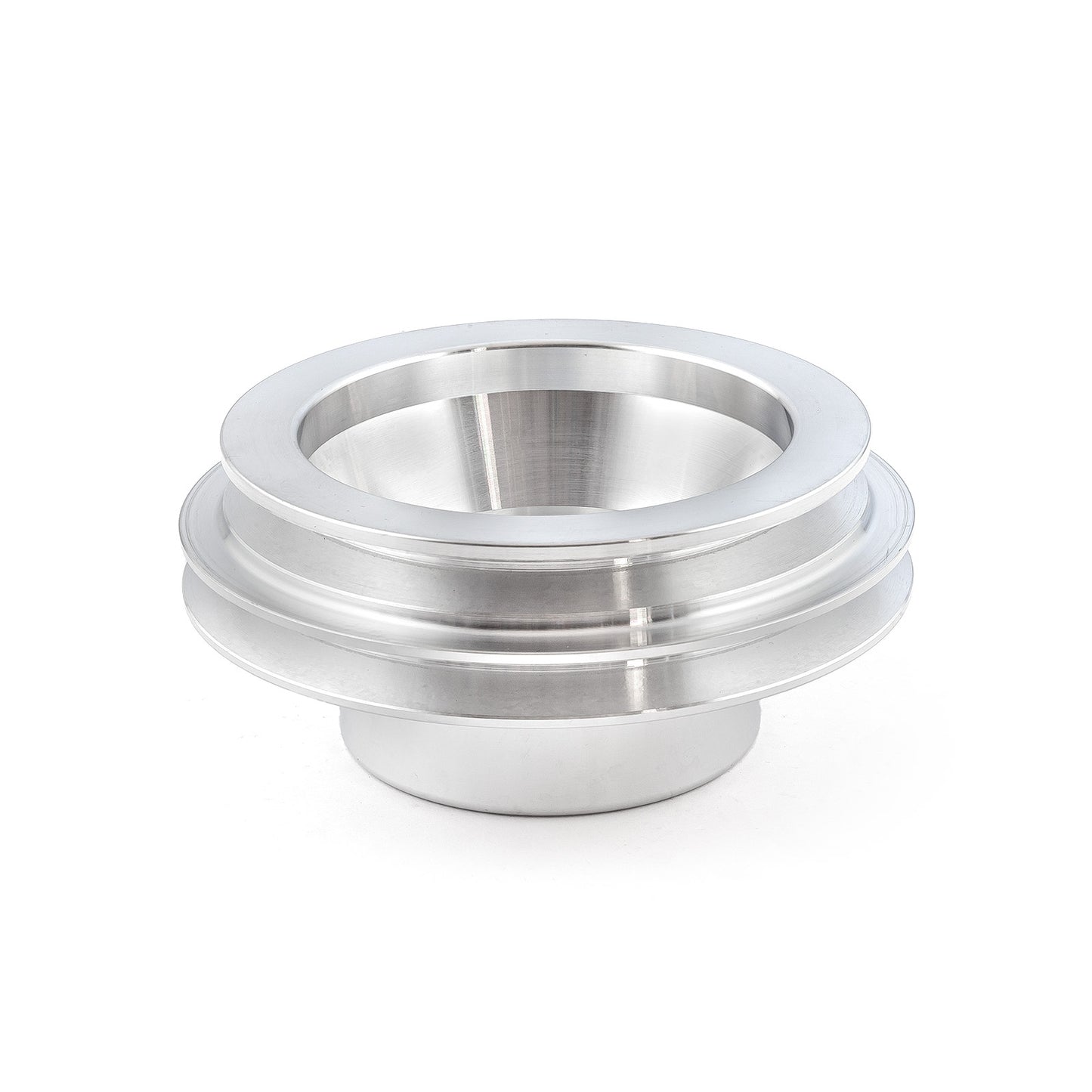 Bomba de agua larga de aluminio billet Chevy BBC 454 LWP con polea de 2 ranuras