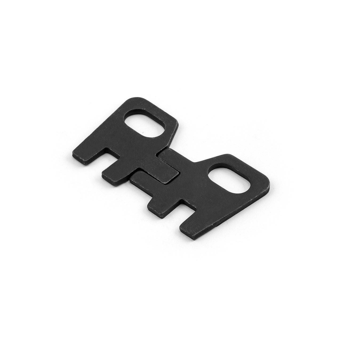 Placas guía planas para Chevy SBC 350 (varilla de empuje de 5/16", orificio para perno de 7/16", ajuste de 2 piezas)