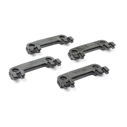 Placas guía Cleveland para Ford 302 351C (varilla de empuje de 3/8" - Orificio para perno de 7/16" - 1 pieza)
