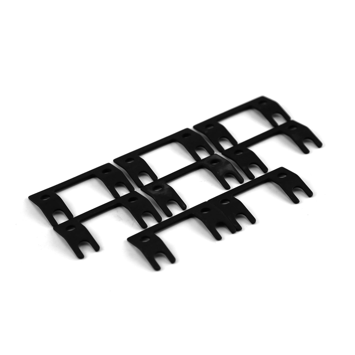 Placas guía para varilla de empuje de 3/8" para Chevy GM LS3 L92 (juego de 8)