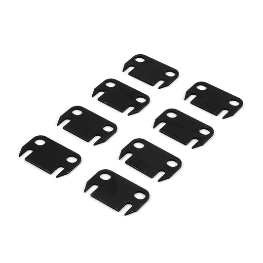 Placas guía planas para Pontiac 326 400 455 (varilla de empuje de 5/16" - orificio para perno de 7/16" - 1 pieza)