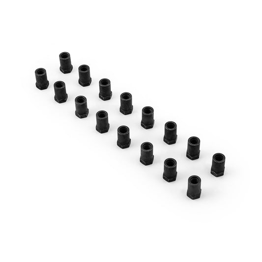 Juego de tuercas para balancines Polylock de 3/8" (compatible con balancines de aluminio)