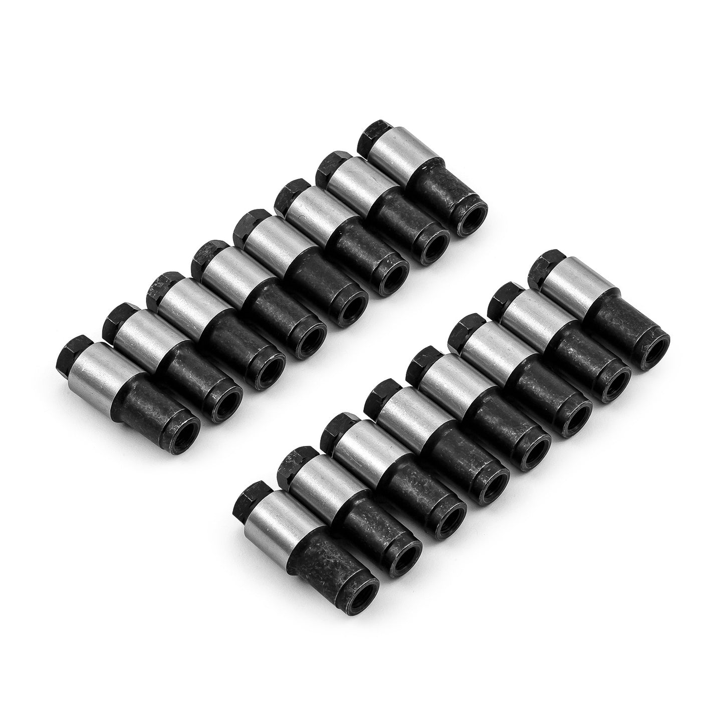 Juego de tuercas para balancín Polylock de 3/8" (compatible con: cinturón de espárrago)