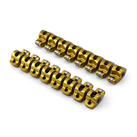 Ford SB 289 302 351 Windsor 1.6 3/8" Aluminum Roller Rocker Arms Set