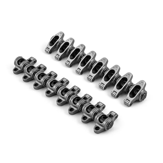 Juego de balancines de acero inoxidable de 3/8" para Chevy SBC 350, relación 1.5