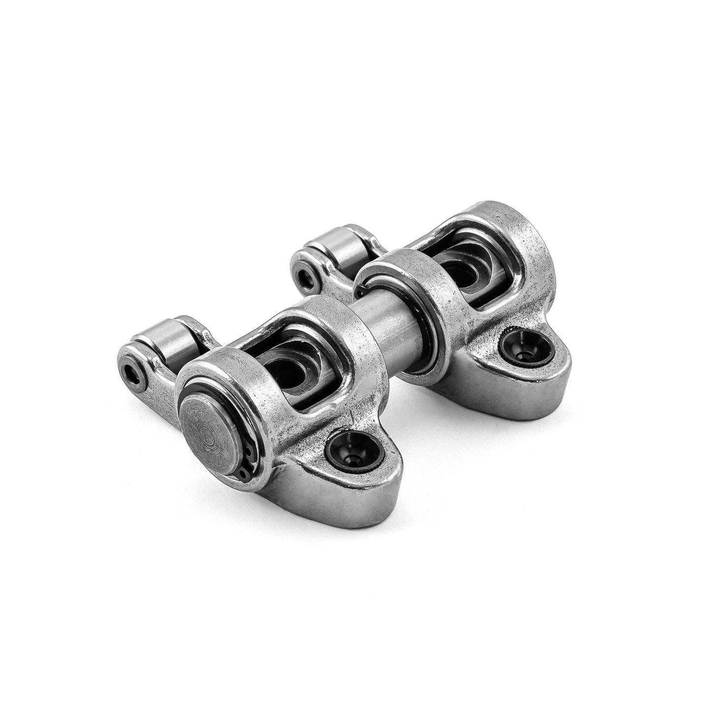 Chevy LS 1.8 - Non Adjustable Stainless Steel Roller Rockers & Pedestals & Bolts