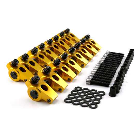 Oldsmobile 330 350 400 425 455 1.6 Ratio Aluminum Shaft Mount Rocker Arm Set