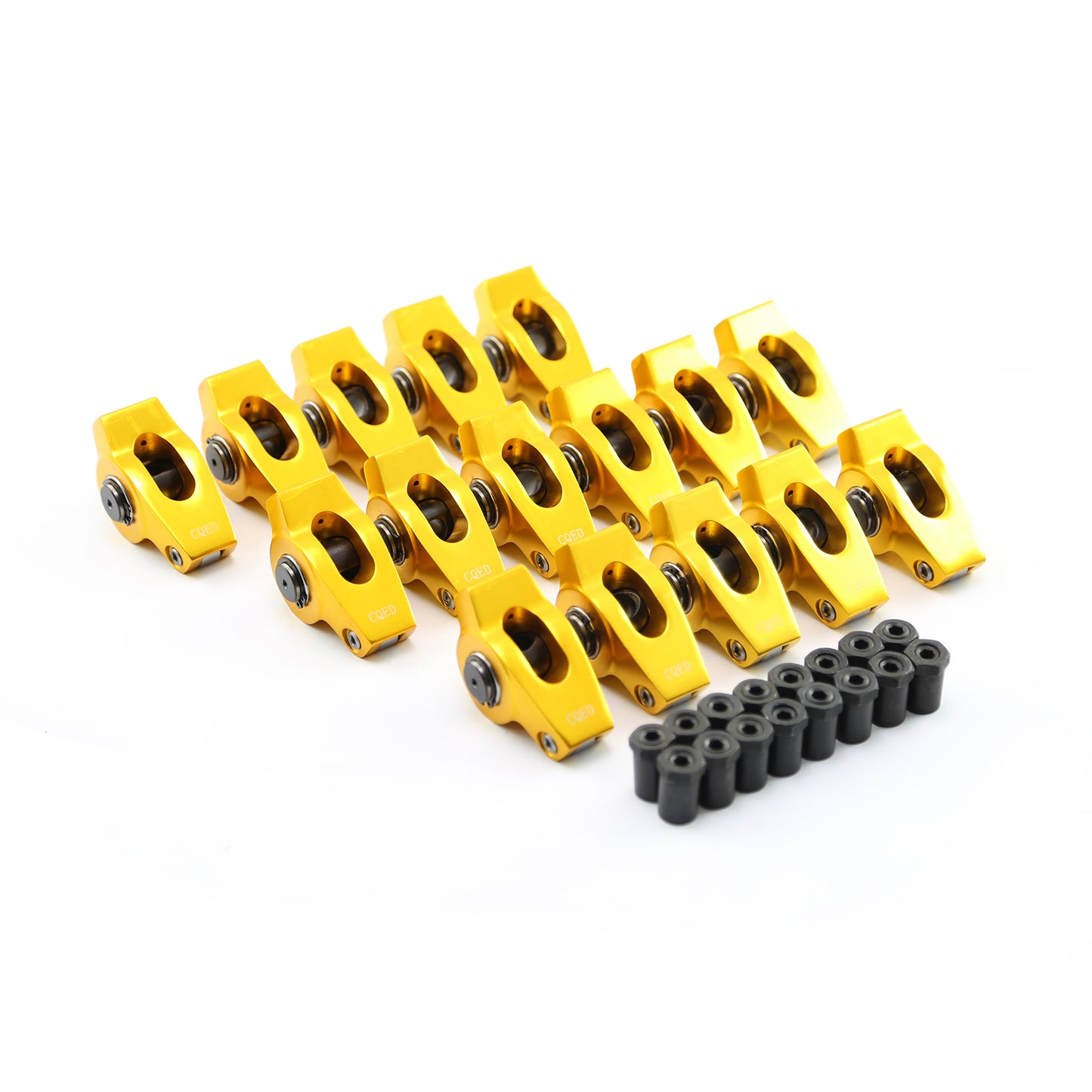 Balancines de aluminio de 7/16" con relación de 1,65 y herrajes para Oldsmobile 330, 350, 400, 425 y 455