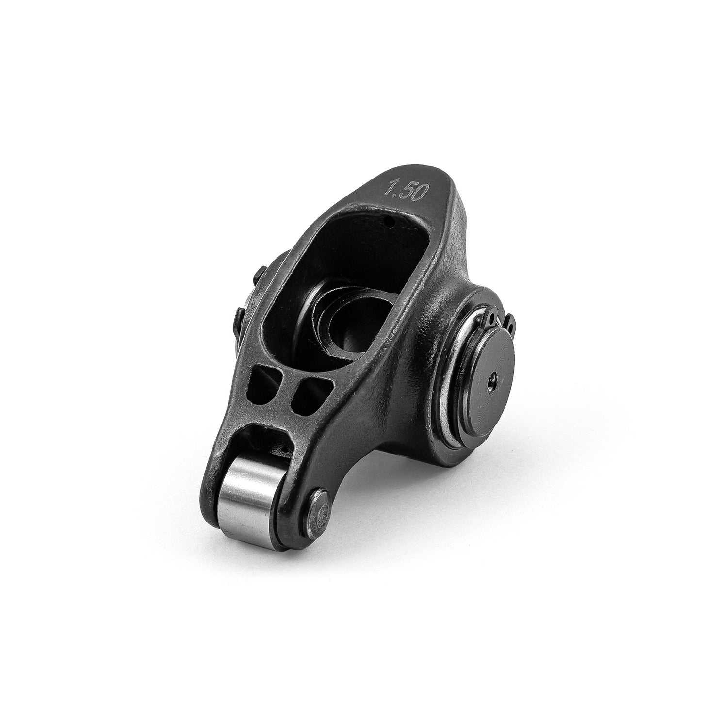 Juego de balancines de cromo-molibdeno ultra negro de 7/16" para Chevy SBC 350, relación 1.5