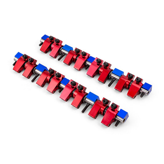 Mopar Chrysler BB 383 440 1.5 Aluminum Roller Rocker Arms & Shafts (Ofset .650)