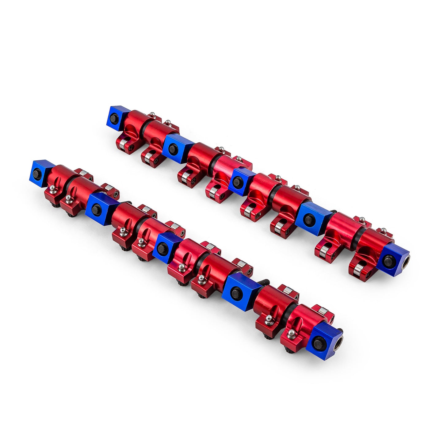 Mopar Chrysler BB 383 440 1.5 Aluminum Roller Rocker Arms & Shafts (Ofset .650)