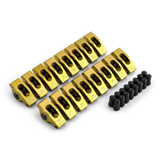 Balancines de aluminio de 7/16" con relación de 1,52 para Pontiac 265, 350, 400 y 455