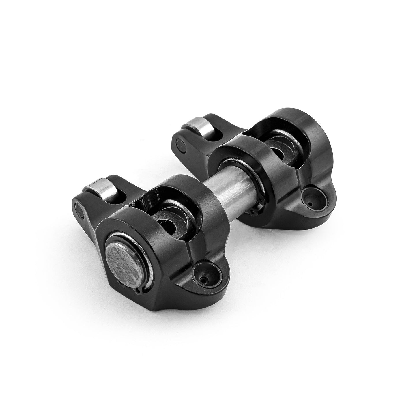 Juego de balancines de rodillos con pedestal de aluminio para Chevy LS3 1.8 Ratio, color negro