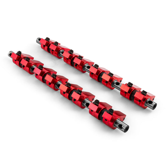 Mopar Chrysler BB 383 440 1.5 Aluminum Roller Rocker Arms & Shafts (Offset .100)