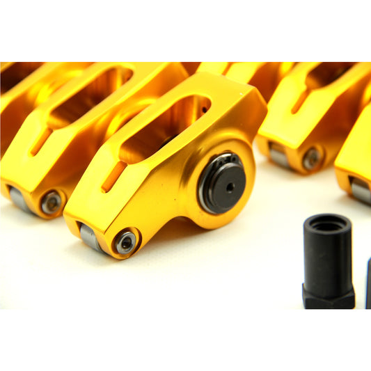Ford SB 289 302 351 Windsor 1.6 3/8" Outlaw Aluminum Roller Rocker Arm Set